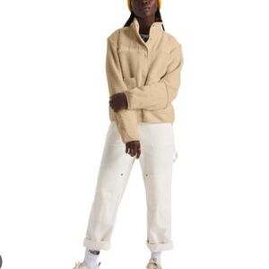 The North Face‎ Cragmont Fleece Jacket Size XXL Khaki Outdoor Winter Soft